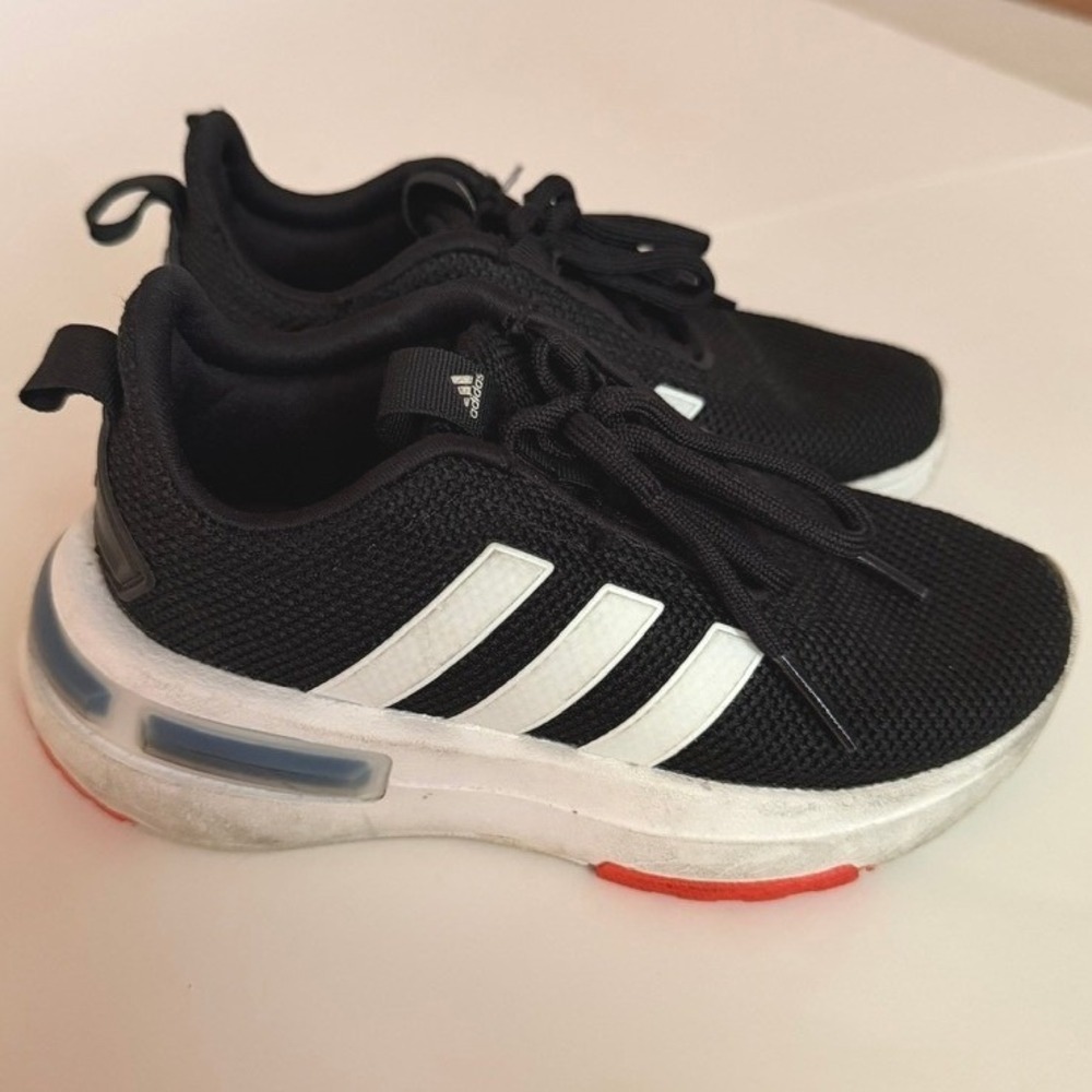 Adidas Racer TR23 'Black Solar Red' Kids Size 11K
